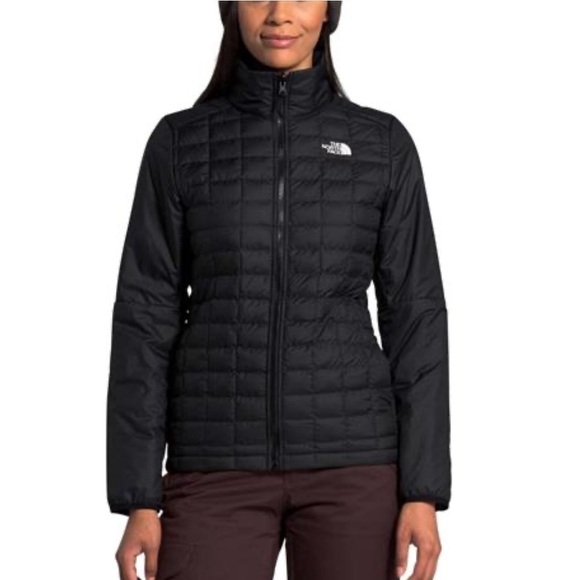 Brand New The North Face Thermoball Eco Down Insulated Black Zippered Jacket - Picture 3 of 15